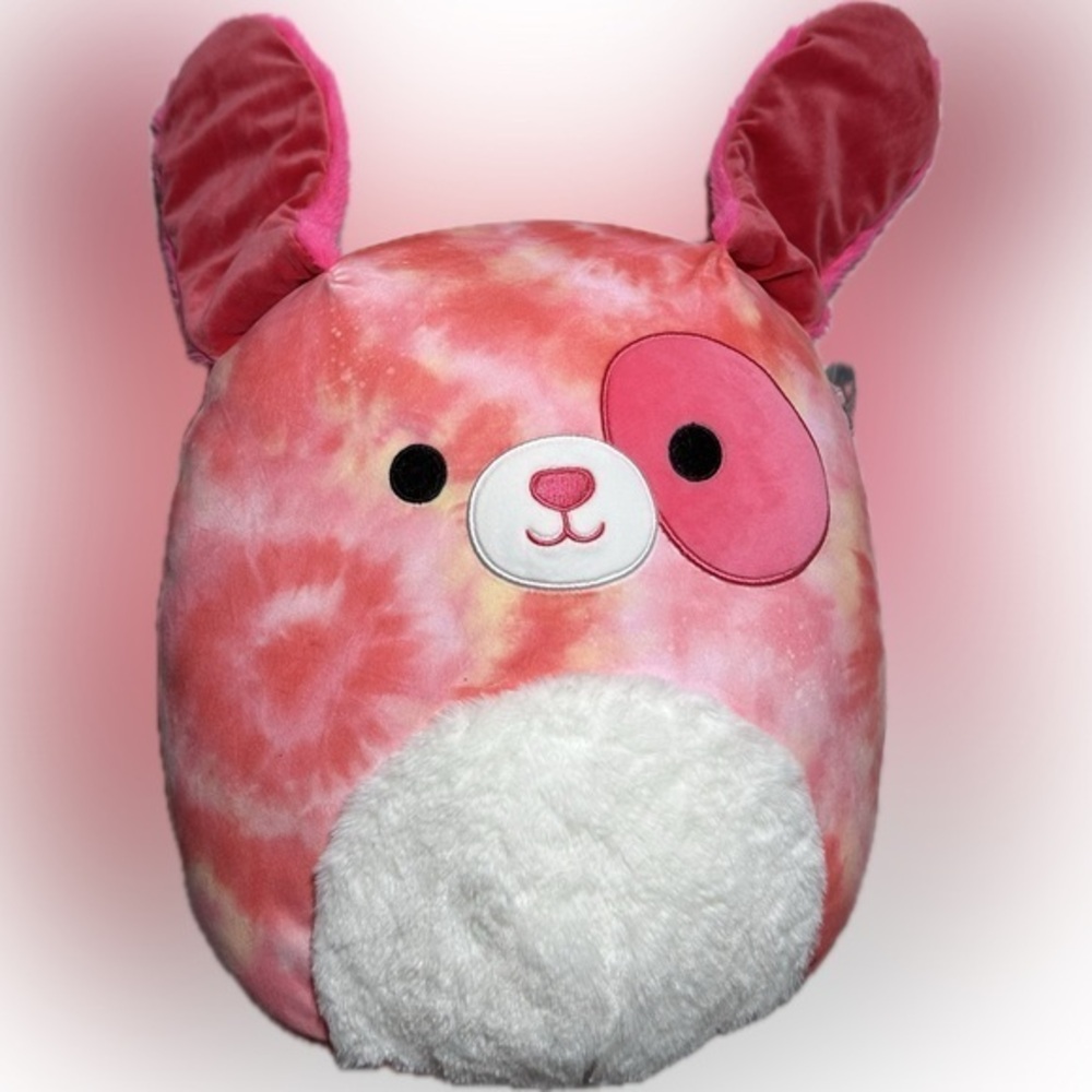 Squishmallow 16-Inch Dog Plush - Detina. Ultrasoft Official Kellytoy Plush